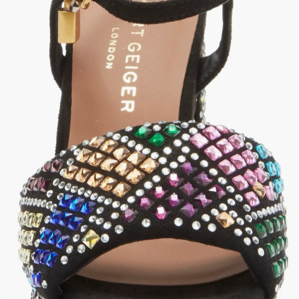 Kurt Geiger London Brixton Platform Multicolor Heel - Picture 4 of 9